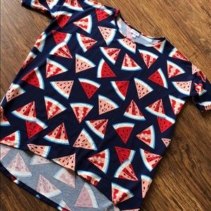 Lularoe Irma XL watermelons